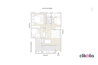 Miete Etagenwohnung in Caballería Española