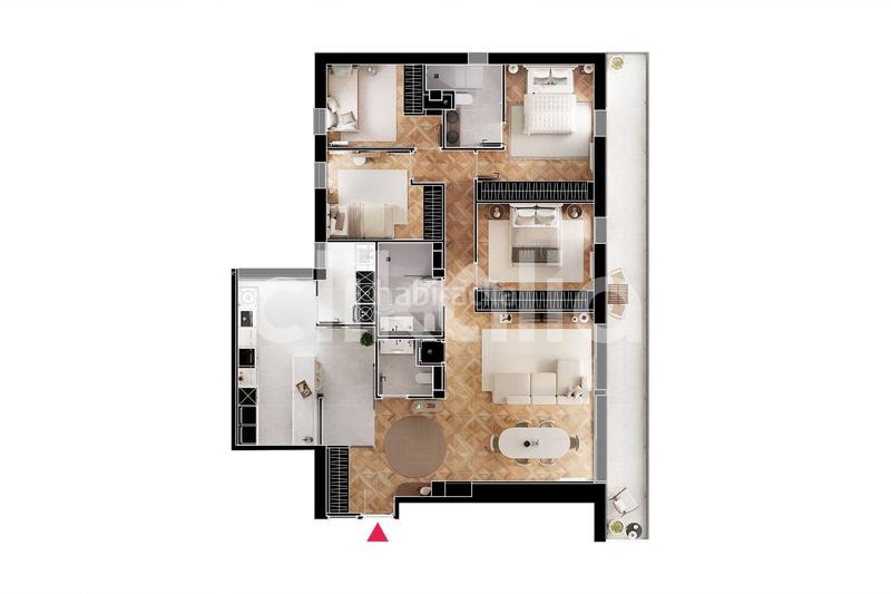 Foto 8612b718-e4c9-43c1-a31a-15c140a013e7. Appartamento con riscaldamento parcheggio in Parque María Luisa -Giralda Sur Sevilla