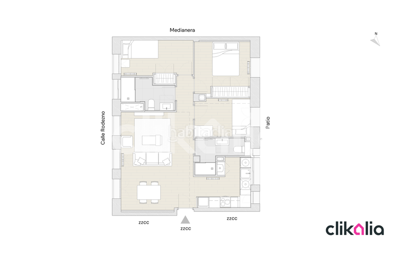 Foto 53c2d856-d439-4761-812e-f6b0e316d839. Etagenwohnung mit heizung in San Juan Bautista Madrid
