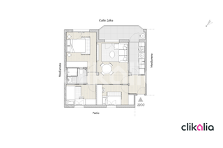 Location Appartement à Juan de la Cierva