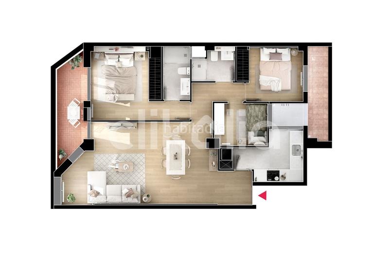 Foto c3b04fcc-c9fb-4352-8f2e-d69308f1010b. Appartement avec chauffage dans St. Pere - Sta. Caterina - El Born Barcelona