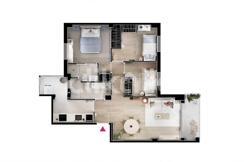 Foto 813b9c8b-2d9b-4835-a87d-be24651d38aa. Appartement dans Parque Ayala - Jardín de la Abadía - Huelín Málaga