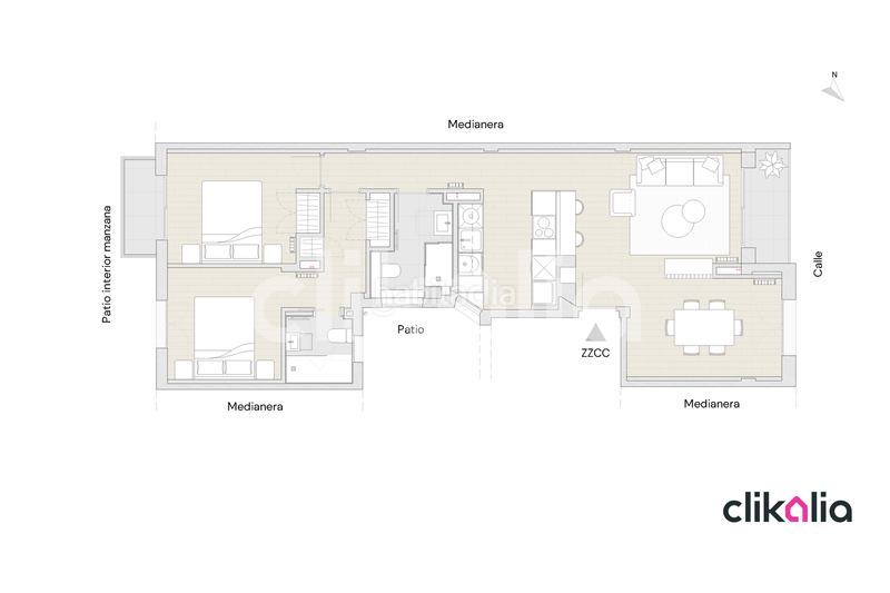 Foto dfc3a724-b7e6-47cd-ad9d-7cfd4c86632a. Appartamento con riscaldamento in Guindalera Madrid
