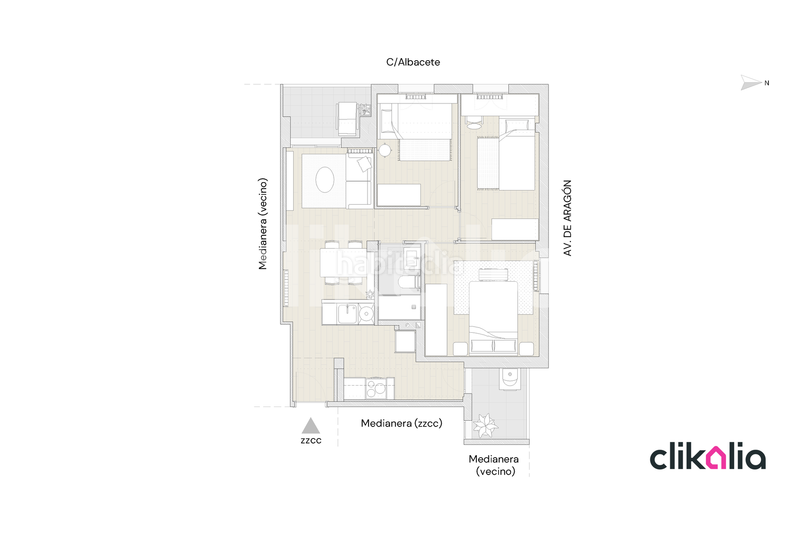 Foto 122822bf-d4d0-4641-be50-af6983ddb4c4. Miete etagenwohnung mit heizung in Juan de la Cierva Getafe