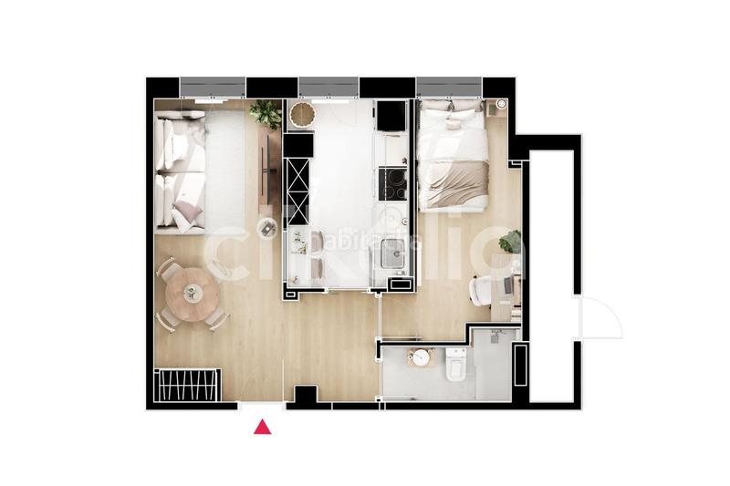 Foto 700568b4-c0da-45ae-a18e-13904683d56d. Appartement avec chauffage dans Chopera Madrid