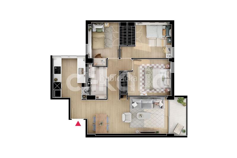 Foto 620135df-a8c8-4a2f-84be-1f5b5552721f. Appartement avec parking dans Cruz Roja Sevilla