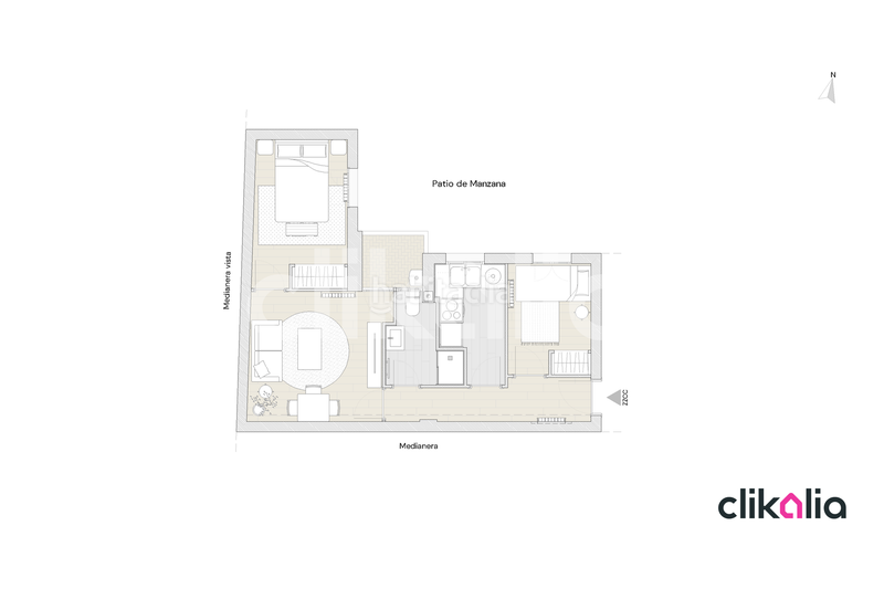 Foto 26bc616b-7c94-46ea-bc8a-f2233a2655c7. Rent flat with heating in Buena Vista Madrid