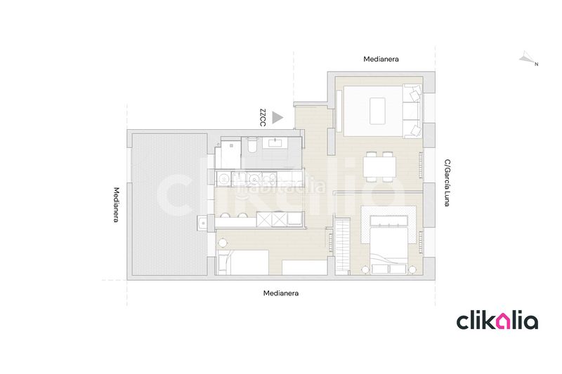 Foto 2a33688b-ca14-410c-869d-d1261dd6aa24. Pis amb calefacció a Ciudad Jardín Madrid