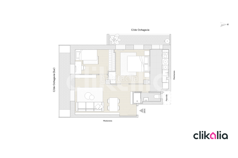 Foto 2c68363a-5d09-4c16-a442-e8a386c15e1a. Lloguer pis amb calefacció a Valdezarza Madrid