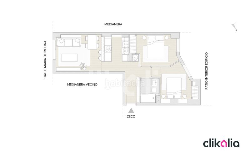 Foto bce0b1c8-e979-4ac5-ab68-e70f68f30d02. Pis amb aparcament a Castellana Madrid