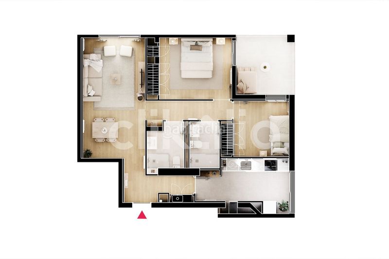 Foto b2b373c6-79e9-49b0-999a-71d538f5dce6. Pis amb calefacció a Orcasur-12 de Octubre Madrid