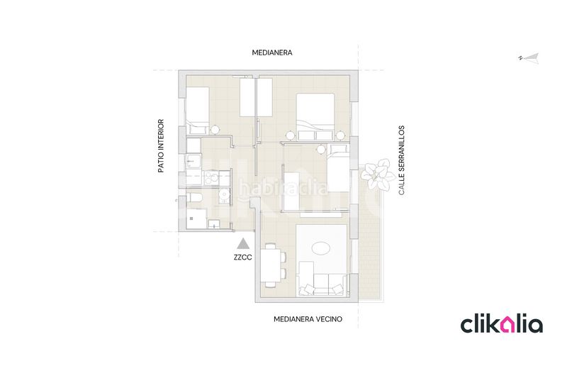 Foto e971bdf3-105c-487b-a7aa-07d7f993b10c. Rent flat with heating in Centro Getafe