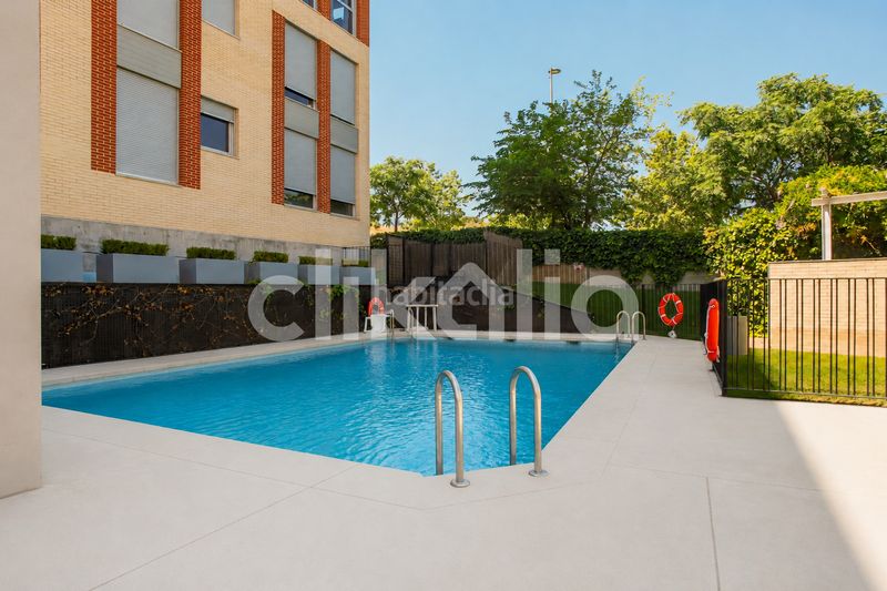 Foto d4a21dec-01cd-40b3-a463-eddb875ac568. Pis amb calefacció aparcament piscina a primera fase-nuevo Tres Cantos Tres Cantos