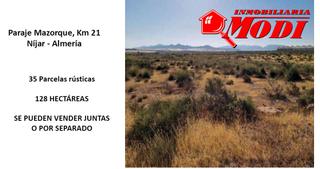 Terreno residencial en Nijar Pueblo. Paraje mazorque, km 21 níjar  almería.finca rústica de 128 hectá
