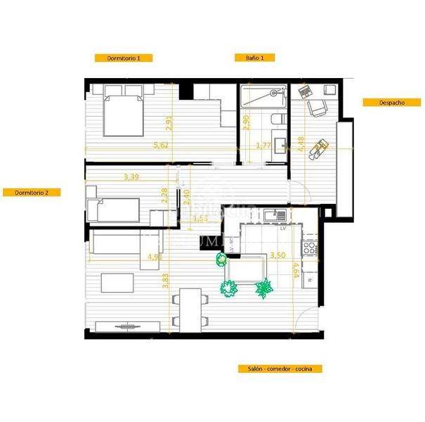 Foto fe7ba743-58c2-41da-af90-345a4f69e3f4. Appartement avec chauffage dans Besòs - Maresme Barcelona