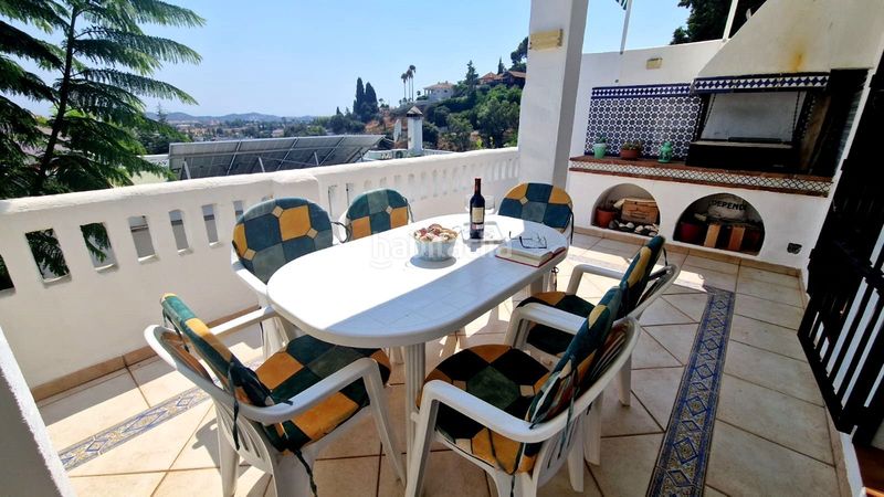 Foto 5d09bee1-0b23-4249-ba02-9f3407b7e6a3. Casa adossada amb xemeneia piscina a campo de Mijas Mijas