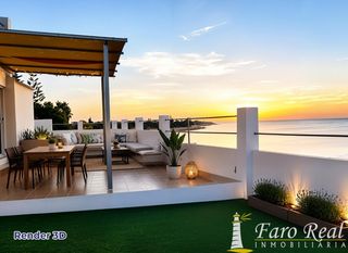 Casa a Chipiona Norte. Chalet en 1º linea de playa con rentabilidad