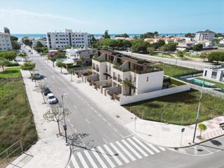 Casa adossada a Playa. Costa malvarrosapróxima construcción de viviendas unifamiliares