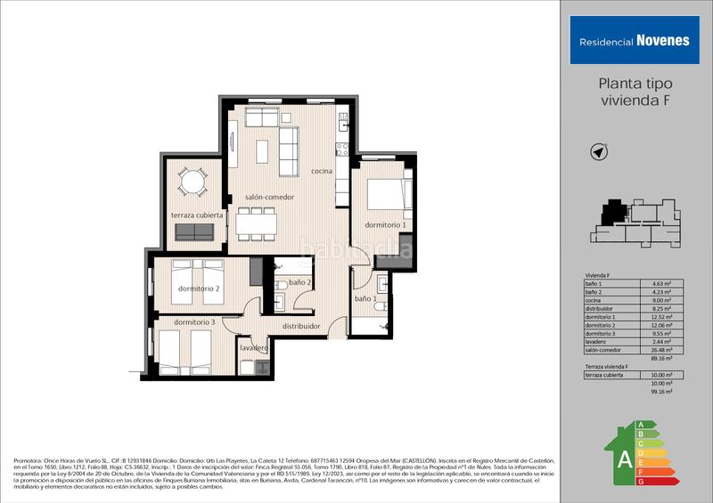 Foto 2145bf09-98ba-4da4-9681-14afff13aee1. Appartamento 99m<sup>2</sup> in avinguda parís 2 in Piscinas Burriana