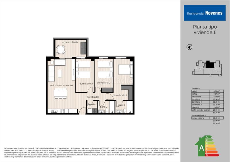Foto 0c56382b-15b6-4403-bea5-a26f4214c3fc. Pis 93m<sup>2</sup> a avinguda parís 2 a Piscinas Burriana