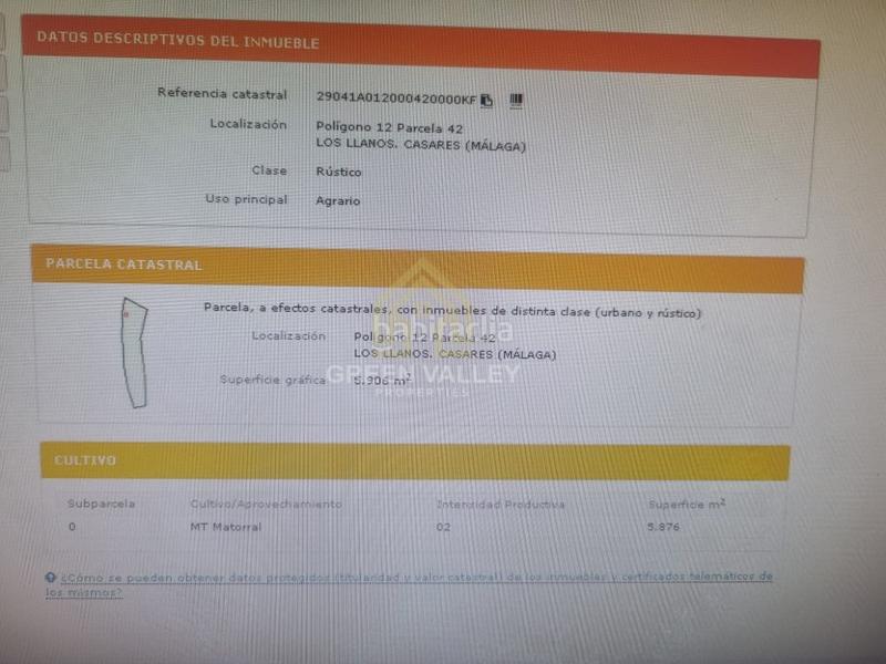 Foto f6774fdb-165f-4a05-bb5a-0e0a27ee19d2. Casa terreno rustico en Casares pueblo Casares