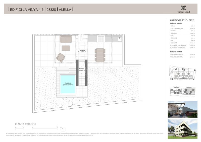 Foto 65e4eda9-dde1-470e-836c-45964f9636f0. Penthouse 127m<sup>2</sup> in carrer de la vinya 4 in Alella