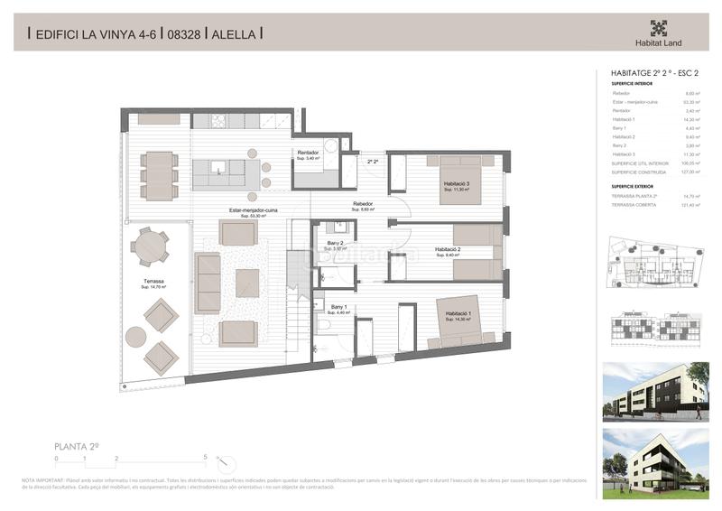 Foto 9b708a14-3f39-4dfd-b3e5-f11bb12beac4. Penthouse 127m<sup>2</sup> in carrer de la vinya 4 in Alella