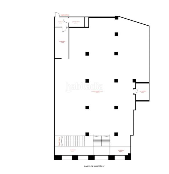 Foto 1d87ec3b-2e5c-4cb7-ac1d-9772e0666181. Lloguer local comercial a paseo de Almería 57 a Centro Almería