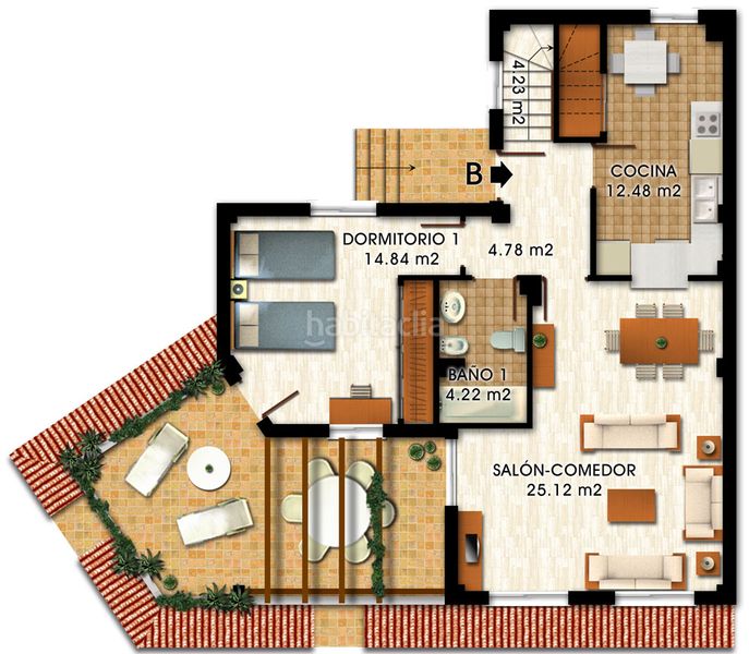 Foto 1324b6ba-7cfd-4e74-adbf-4d6d1e615123. Dúplex a calle almendro el 27 a Alcorrín Manilva