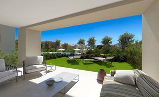 Planta baixa  Autova del mediterrneo. Obra nueva bajo 2 dormitoriospiscinagarage     casares playa