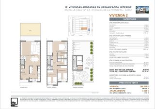 Casa adossada a Calle callejon de la rosa 15. Promoción de 12 casas de obra nueva tu hogar ideal te espera!