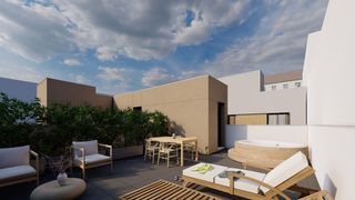 Dachwohnung in Núcleo urbano. Estudio duplex de obra nueva en promoción santa ana