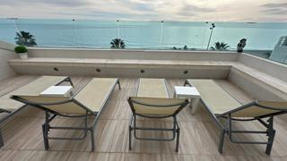 tic en Paseo martimo rey de espaa 139. tico de lujo en carvajal, fuengirola  terraza con vistas al ma