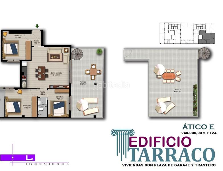 Foto 99f8f1db-9868-41a8-bfbd-c83fea93953a. Piso ático de obra nueva en la zona Poniente ! en Armilla