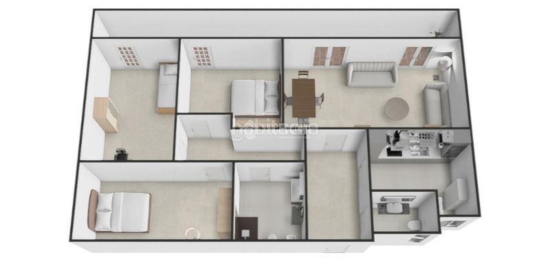 Foto b0cd774e-9b2d-4de2-ab1a-35d1ad1b6bf9. Rent flat with parking in Centro ciudad Fuengirola