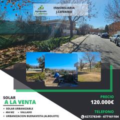 Terreno residenziale in Albolote. Se vende solar en urbanizacion buenavista (albolote)