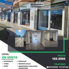 Local Comercial a Maracena. Se vende local de 170m2 en maracena