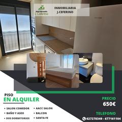 Lloguer Pis a Santa Fe. Se alquila piso de dos dormitorios en santa fe