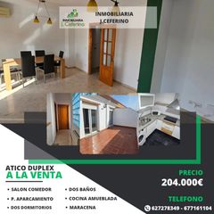 Attique  Calle horno. Se vende atico duplex de dos dormitorios  en maracena