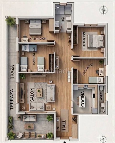 Foto 8074eb57-98f1-4f49-bb0b-39439f3e3c05. Flat with heating in Centro - Llano Samper Jaca
