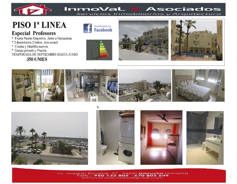 Foto f5e151e8-35b0-4989-ae12-2fa957a8670e. Affitto appartamento con parcheggio piscina in puerto de Garrucha Garrucha