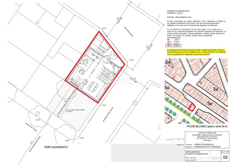 Foto 0ada58c8-2b3d-4766-bc37-9993506f8ce7. Casa obra nueva vivienda unifamiliar esquinera con terrazas y distribución perfectas en Blanes