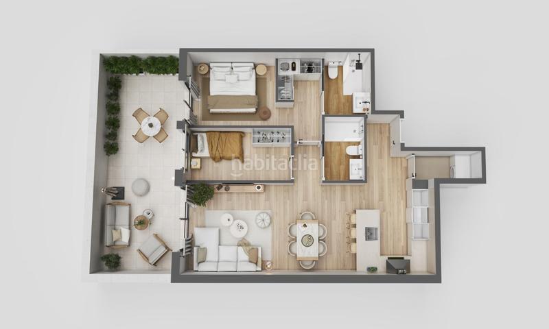 Foto 8ff58fac-8363-409a-8256-f44067081298. Flat with parking in Congost Granollers