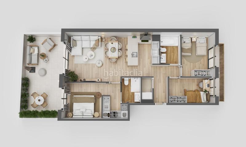 Foto db320f04-57b3-4f11-8643-996d73349a58. Flat with parking in Congost Granollers