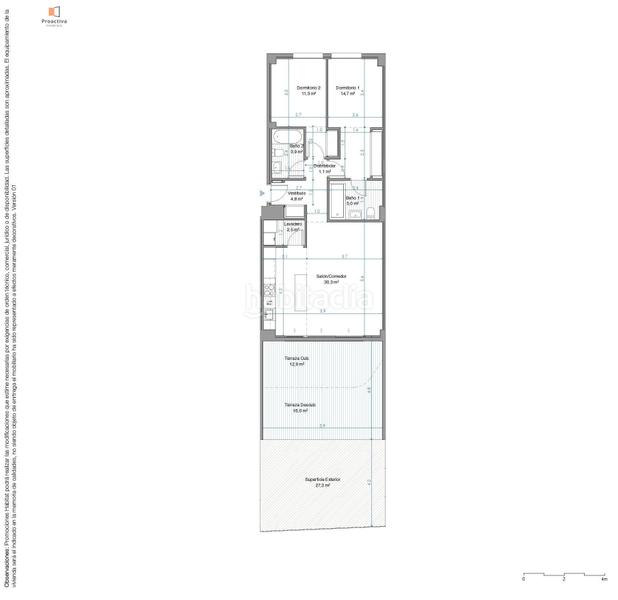 Foto 76b470cc-46cd-41b1-aab3-6b7492bdd65a. Planta baja exclusiva promoción de innovador diseño en el paseo marítimo de Los Álamos en Torremolinos