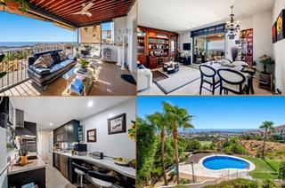 Dachwohnung in Montealto - Monterrey. Exclusivo ático en benalmádena  urb. rocas blancas   vistas pano