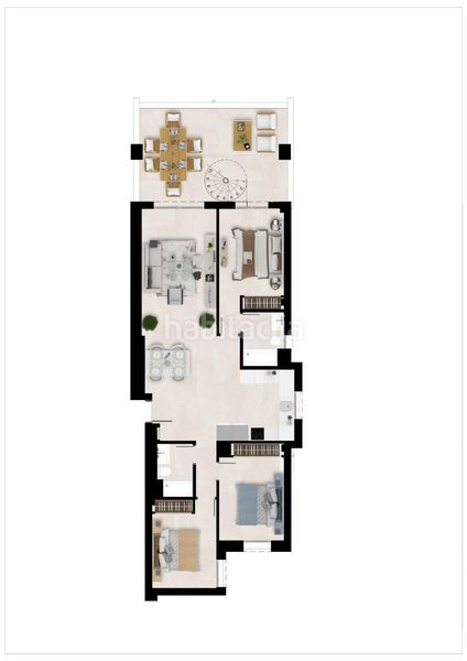 Foto ad2f22f8-19bc-43b6-acf1-5c55a69a9b60. Apartament amb aparcament piscina a Huerta Nueva Estepona