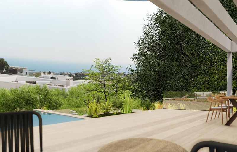 Foto 0671aeda-e5d9-4bfc-b97c-ba22a3275233. Xalet amb calefacció aparcament piscina a Mijas pueblo Mijas