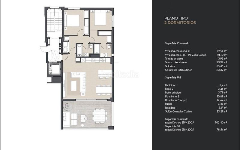 Foto 3710fcff-3d34-4bd2-b72e-193cb0d9db5a. Àtic amb calefacció aparcament piscina a Montealto - Monterrey Benalmádena