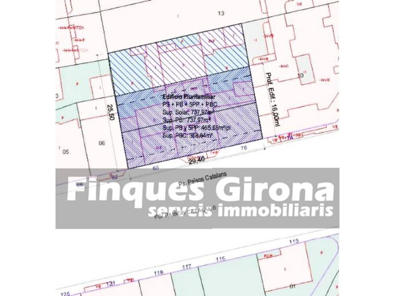 Foto b9c6940e-a583-4776-b0fd-4563598b7ddc. Area edificabile industriale in Centre Salt